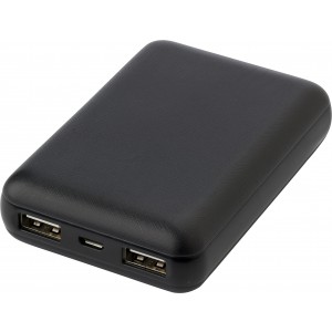 Powerbank, 10 000 mAh, fekete (powerbank)