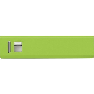 Powerbank 2600mAh, vil�gosz�ld (powerbank)