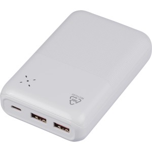 Powerbank gyorst�lt�, 20 000 mAh, feh�r (powerbank)