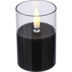 PP LED gyertya, fekete (1271993-01)