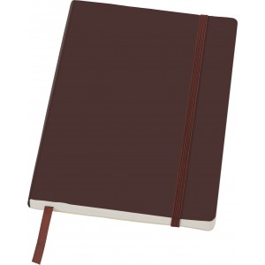 Puhafedel� f�zet, barna (f�zet, notesz)