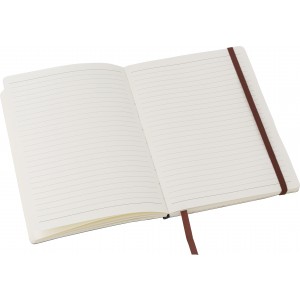 Puhafedel� f�zet, barna (f�zet, notesz)