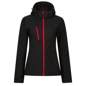 Regatta Venturer n�i softshell dzseki, Black/Classic Red (dzseki)