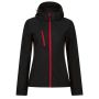 Regatta Venturer n�i softshell dzseki, Black/Classic Red