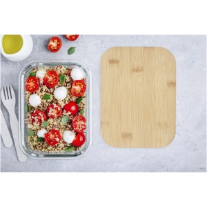 Roby veg teltart bambusz fedllel, fldkk pnttal (veg konyhai eszkz)