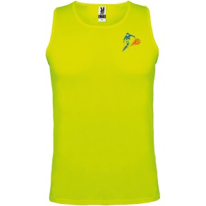 Roly Andre frfi sport trik, fluor yellow (T-shirt, pl, kevertszlas, mszlas)