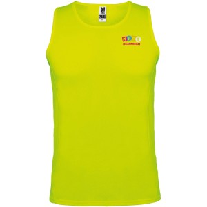 Roly Andre gyerek sport trik, fluor yellow (T-shirt, pl, kevertszlas, mszlas)