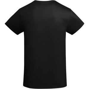 Roly Breda f�rfi organikus pamut p�l�, Black (T-shirt, p�l�, 90-100% pamut)