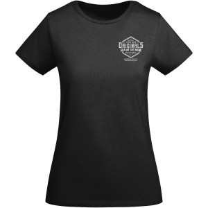 Roly Breda n�i organikus pamut p�l�, Black (T-shirt, p�l�, 90-100% pamut)