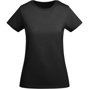 Roly Breda n�i organikus pamut p�l�, Black (T-shirt, p�l�, 90-100% pamut)