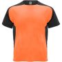 Roly Bugatti rvid ujj uniszex sportpl, fluor orange, solid black