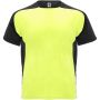 Roly Bugatti rvid ujj uniszex sportpl, fluor yellow, solid black