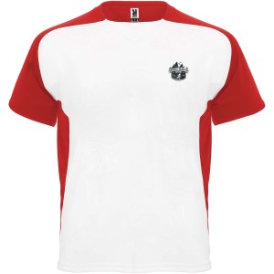 Roly Bugatti rvid ujj uniszex sportpl, white, red (T-shirt, pl, kevertszlas, mszlas)