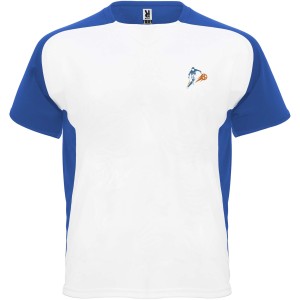 Roly Bugatti rvid ujj uniszex sportpl, white, royal blue (T-shirt, pl, kevertszlas, mszlas)