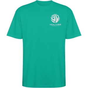 Roly Bull r�vidujj� uniszex oversized p�l�, Jade green (T-shirt, p�l�, 90-100% pamut)