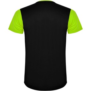 Roly Detroit rvid ujj uniszex sportpl, lime, solid black (T-shirt, pl, kevertszlas, mszlas)