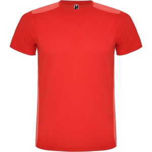 Roly Detroit rvid ujj uniszex sportpl, red (T-shirt, pl, kevertszlas, mszlas)