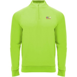 Roly Epiro hossz ujj negyed cipzros gyerekpulver, fluor green (pulver)