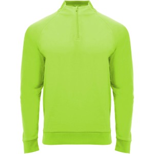 Roly Epiro hossz ujj negyed cipzros uniszex pulver, fluor green (pulver)