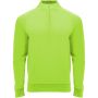 Roly Epiro hossz ujj negyed cipzros uniszex pulver, fluor green