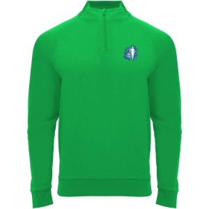 Roly Epiro hossz ujj negyed cipzros uniszex pulver, green fern (pulver)