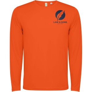 Roly Estoril hossz�ujj� unisex p�l�, Fire orange (T-shirt, p�l�, kevertsz�las, m�sz�las)