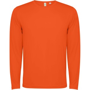 Roly Estoril hossz�ujj� unisex p�l�, Fire orange (T-shirt, p�l�, kevertsz�las, m�sz�las)