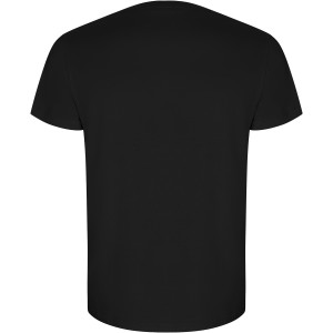 Roly Golden organikus pamut f�rfi p�l�, Black (T-shirt, p�l�, 90-100% pamut)