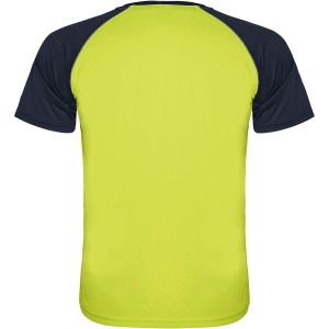 Roly Indianapolis rvid ujj gyerek sportpl, fluor yellow, navy blue (T-shirt, pl, kevertszlas, mszlas)