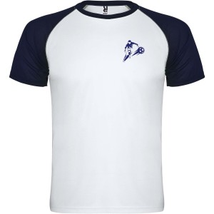 Roly Indianapolis rvid ujj gyerek sportpl, white, navy blue (T-shirt, pl, kevertszlas, mszlas)