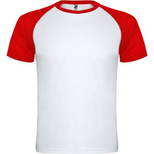 Roly Indianapolis rvid ujj gyerek sportpl, white, red (T-shirt, pl, kevertszlas, mszlas)