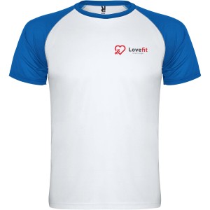 Roly Indianapolis rvid ujj gyerek sportpl, white, royal blue (T-shirt, pl, kevertszlas, mszlas)