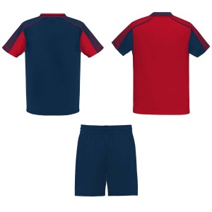 Roly Juve gyerek sport szett, red, navy blue (T-shirt, pl, kevertszlas, mszlas)