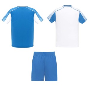 Roly Juve gyerek sport szett, white, royal blue (T-shirt, pl, kevertszlas, mszlas)