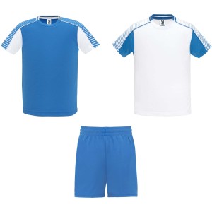 Roly Juve gyerek sport szett, white, royal blue (T-shirt, pl, kevertszlas, mszlas)