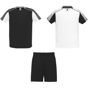 Roly Juve gyerek sport szett, white, solid black (T-shirt, pl, kevertszlas, mszlas)