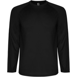 Roly Montecarlo hossz�ujj� f�rfi sportp�l�, Black (T-shirt, p�l�, kevertsz�las, m�sz�las)
