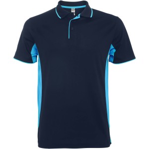Roly Montmelo rvid ujj uniszex sportpl, navy blue, sky blue (T-shirt, pl, kevertszlas, mszlas)