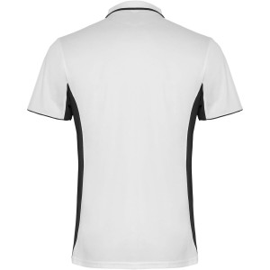 Roly Montmelo r�vid ujj� uniszex sportp�l�, White, Black (T-shirt, p�l�, kevertsz�las, m�sz�las)