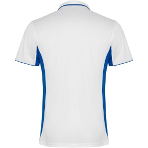 Roly Montmelo rvid ujj uniszex sportpl, white, royal blue (T-shirt, pl, kevertszlas, mszlas)