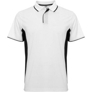 Roly Montmelo rvid ujj uniszex sportpl, white, solid black (T-shirt, pl, kevertszlas, mszlas)