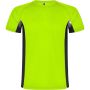 Roly Shanghai r�vid ujj� f�rfi sportp�l�, Fluor Green, Black
