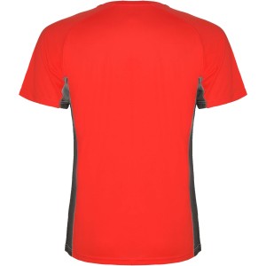 Roly Shanghai rvid ujj frfi sportpl, red, dark lead (T-shirt, pl, kevertszlas, mszlas)