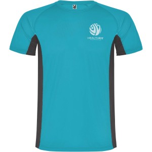 Roly Shanghai rvid ujj frfi sportpl, turquois, dark lead (T-shirt, pl, kevertszlas, mszlas)
