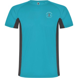 Roly Shanghai rvid ujj gyerek sportpl, turquois, dark lead (T-shirt, pl, kevertszlas, mszlas)