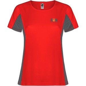 Roly Shanghai rvid ujj ni sportpl, red, dark lead (T-shirt, pl, kevertszlas, mszlas)