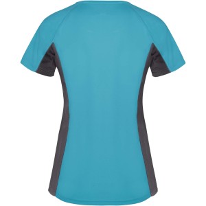 Roly Shanghai rvid ujj ni sportpl, turquois, dark lead (T-shirt, pl, kevertszlas, mszlas)