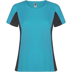 Roly Shanghai rvid ujj ni sportpl, turquois, dark lead (T-shirt, pl, kevertszlas, mszlas)