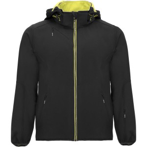 Roly Siberia uniszex softshell dzseki, Black (dzseki)