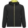 Roly Siberia uniszex softshell dzseki, Black